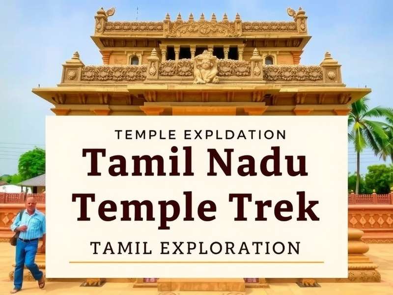 Discover hidden chambers and solve puzzles Temple Exploration in Tamil Nadu Temple Trek